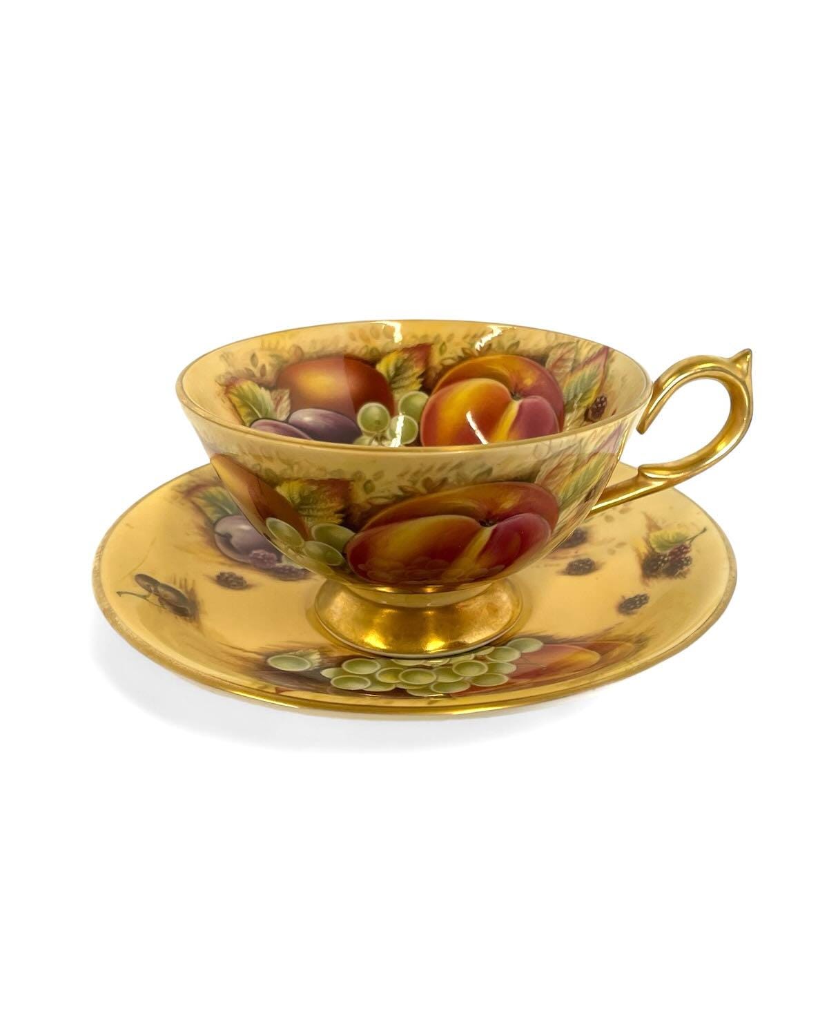 Aynsley Orchard Gold - Etsy Aynsley Orchard Gold - Etsy
