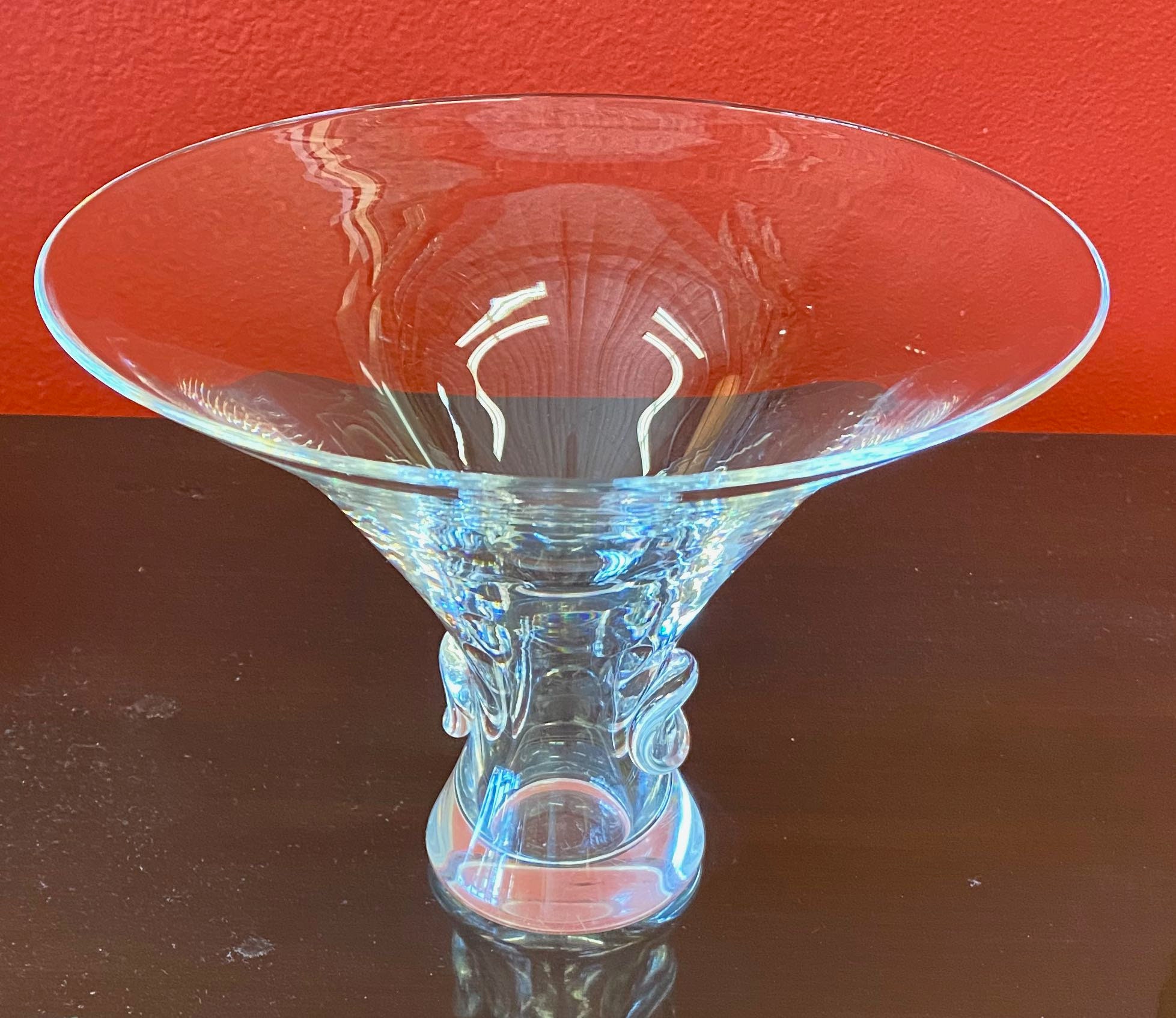 7-1/2 Inch Steuben Bouquet Vase, Large Size