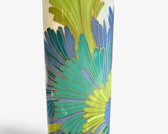 Rosenthal Studio-line Vase: Vintage Porcelain Water Lilies, Op Art