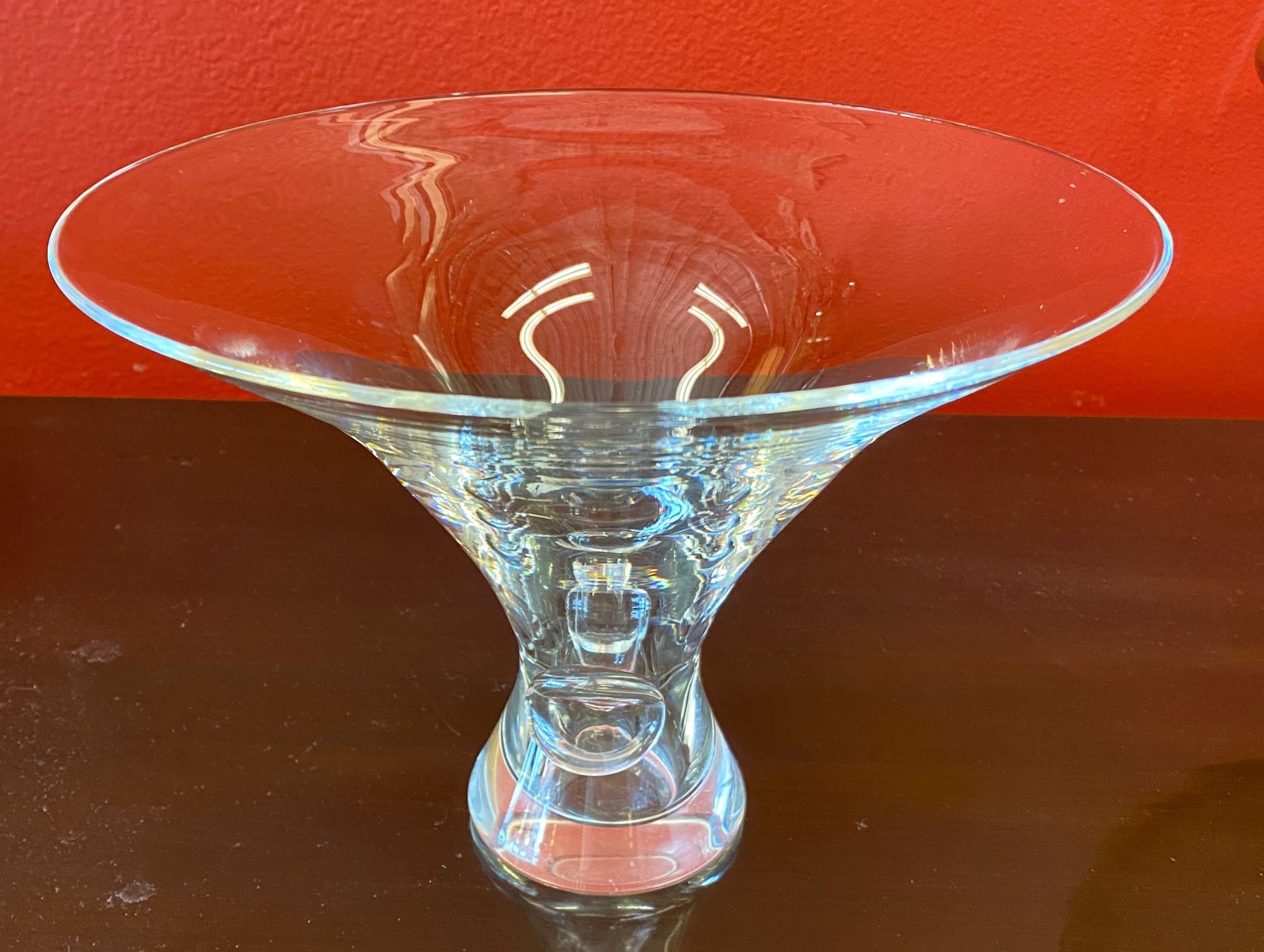 STEUBEN Bouquet VASE Large Size 7-1/2 Inch Tall - Etsy