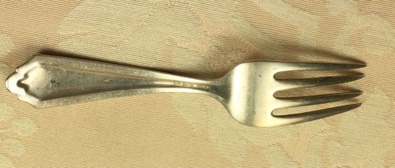Alvin Sterling Silver Child/'s Fork Baby Fork Hamilton pattern