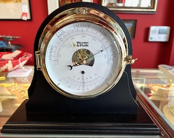 フィッシャー シェラトン ウェザーステーション 温度計 気圧計 湿度計