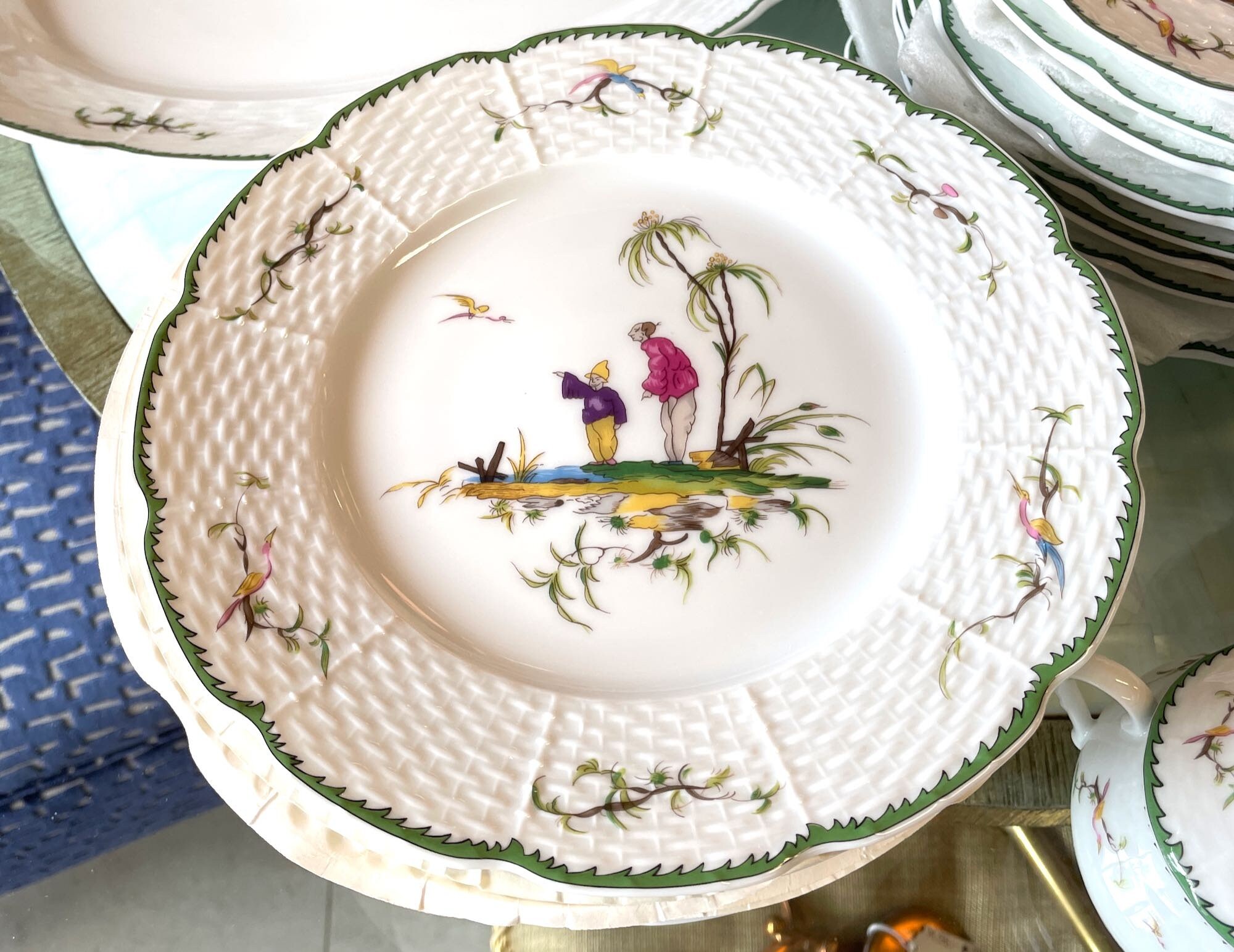 Raynaud Limoges Si Kiang Service for 8 - Etsy