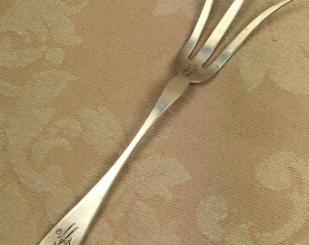 Webster Company Sterling Silver Lemon Fork