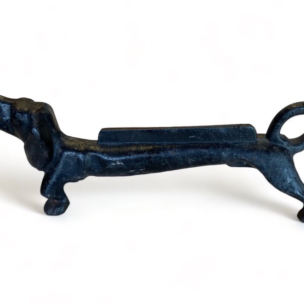 Cast Iron Wiener Dog Boot Scraper Etsy