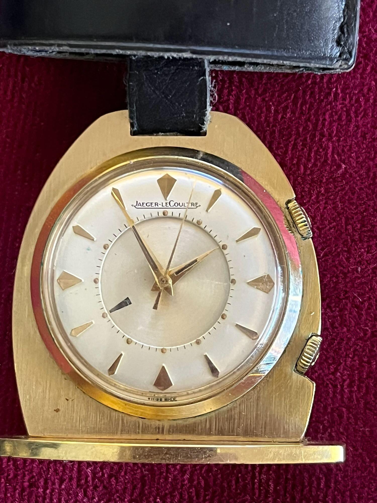 Jaeger Lecoultre Memovox Travel Alarm Clock Pocket Watch - Etsy