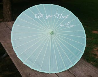 wedding umbrellas etsy