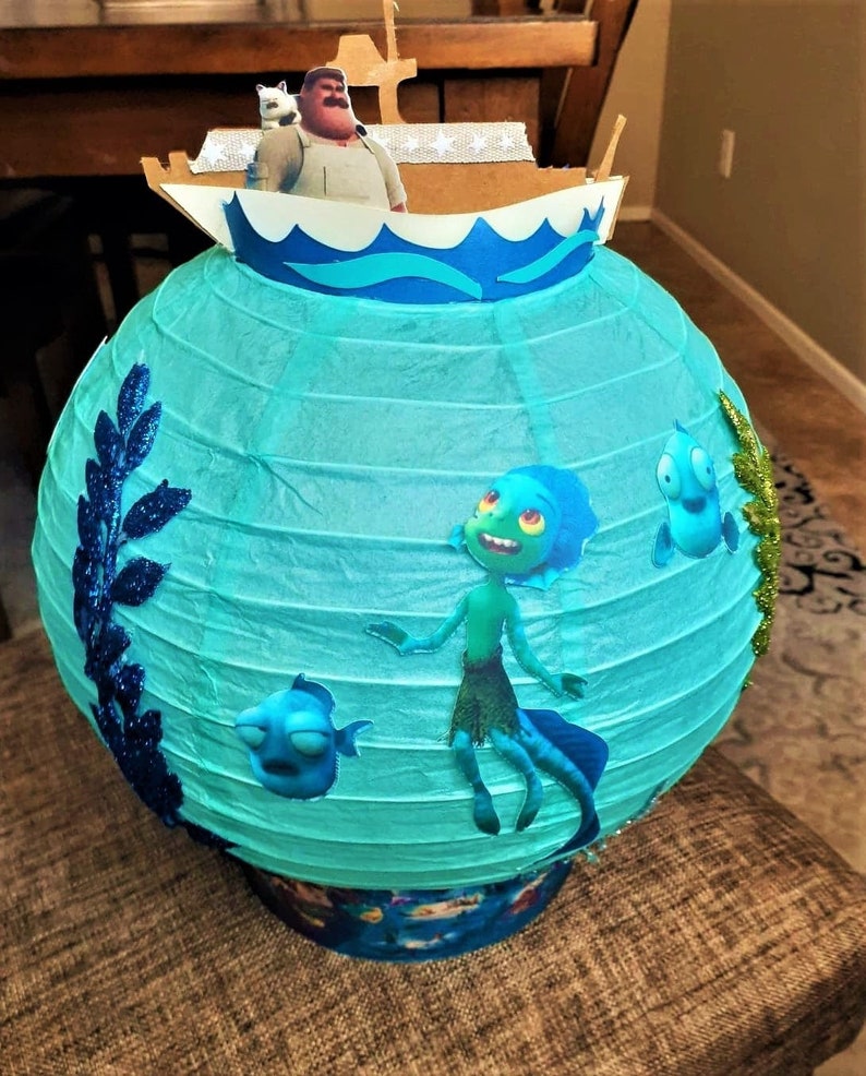 Luca Centerpiece for Luca Birthday Decorations Luca Party Etsy