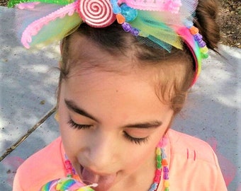 Lollipop Headband Toddler Lollipop Hairband Kids Headband Party Candy  Headband for Kids 