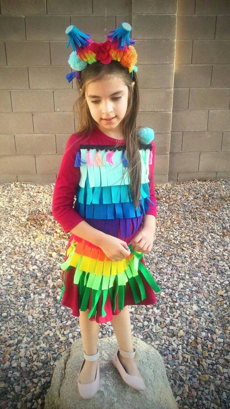 Pinata Costume Llama Costume Llama Headband Fiesta Etsy