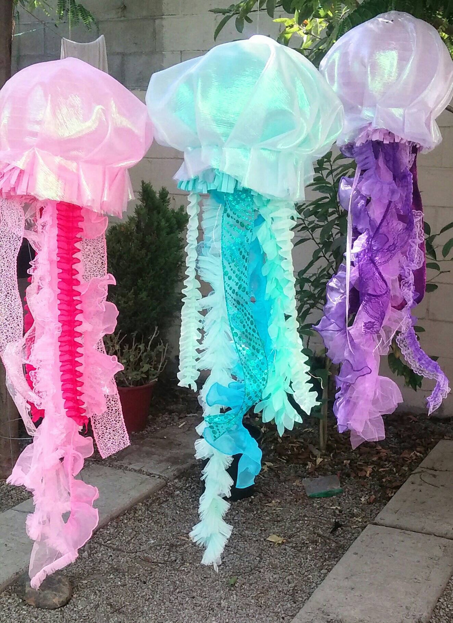 Jellyfish Lantern LIGHT UP Jellyfish for Under the Sea Party Etsy