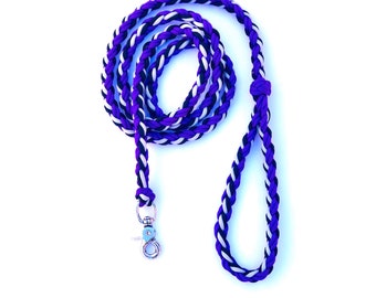 Custom Round Braided Paracord Dog Leash