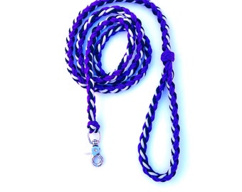 Round Braided Paracord Dog Leash