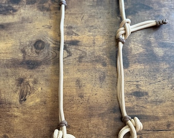 Custom One-Ear Rope Headstall | Bit or Bosal Hanger | Choose Your Size & Color