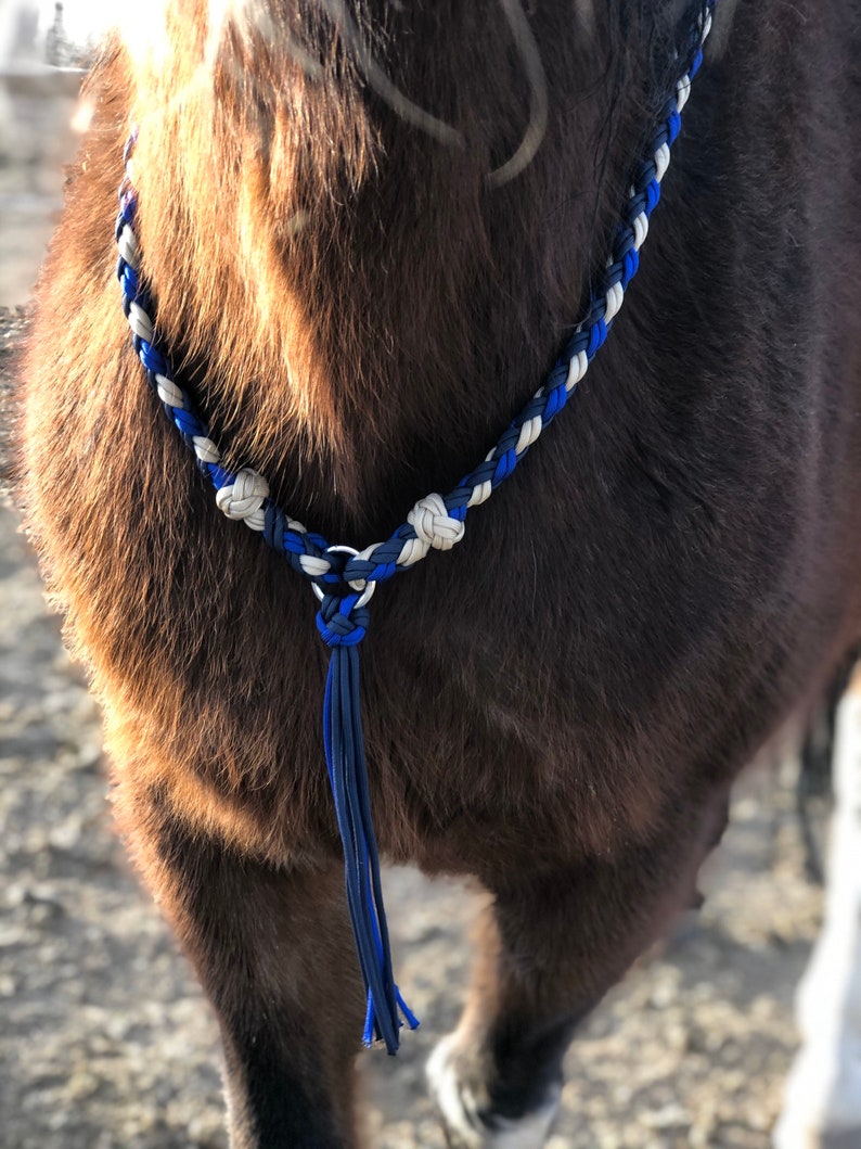 Round Treaved Liberty Horse Neck Rope Coredo Etsy France