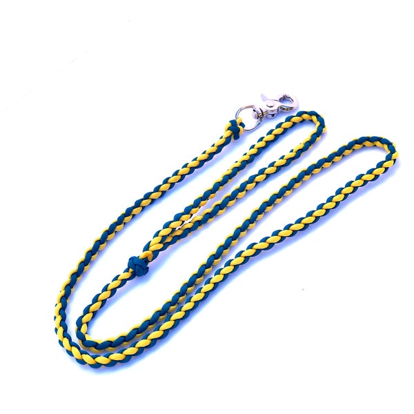 Thin Braided Paracord Dog Leash