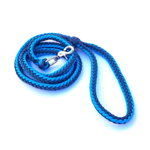 Paracord Dog Leash in King Cobra Weave Custom Dog Leash your Etsy