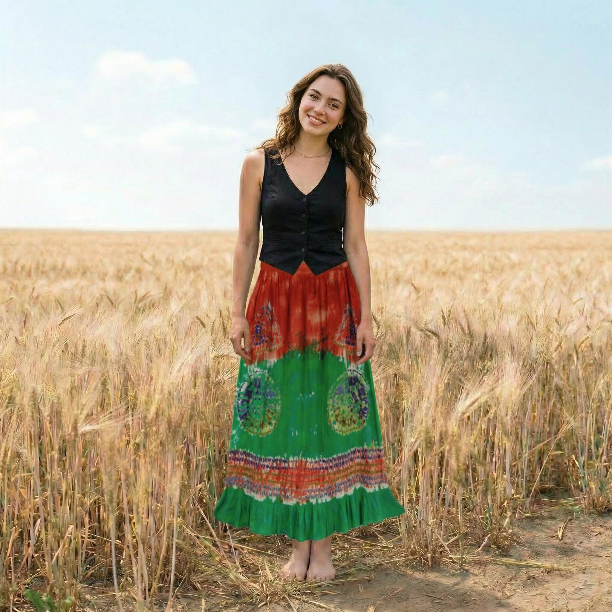 green emerald velvet dress Boho Silk Dress for Women, Open Back Floral High Low Maxi, Luxury Gypsy Flowy Outfit, Bridesmaid Gift, Festival Wear Beachwear, Gift for Her