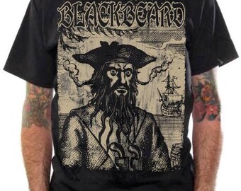 blackbeard flag t shirt