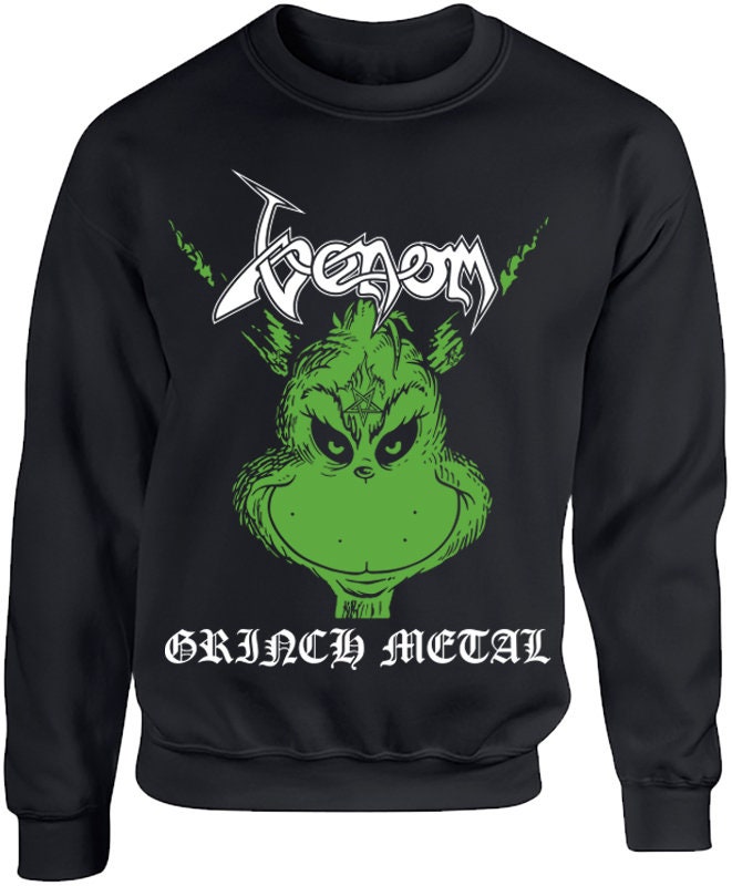 grinch adult sweater