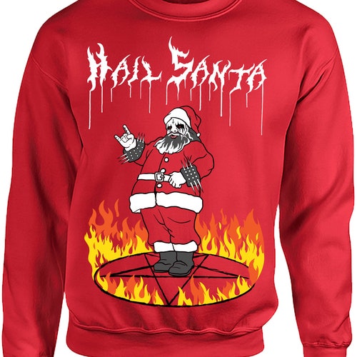 hail santa sweater