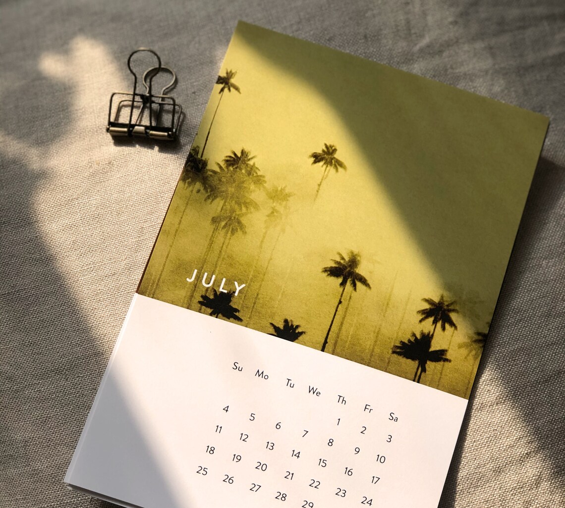 Calendrier mural de la nature 2021 Calendrier des montagnes Etsy