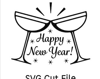 New Years SVG, Happy New Year