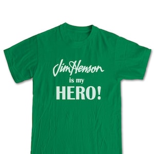 JIM HENSON is mijn Held T-Shirt - Super Cool Tribute Tee Creative Hip Throwback Mannen Vrouwen Kids