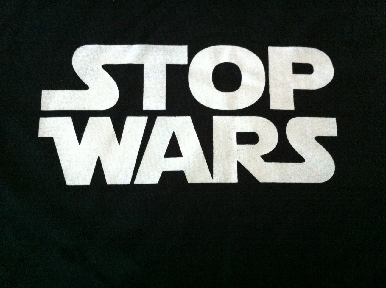 Star Wars Inspired STOP WARS T-shirt Gift for Mom Dad - Etsy