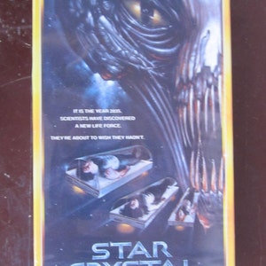 Star Crystal vintage 80&#39;s horror/sci-fi/thriller vhs movie for sale by owner!!!