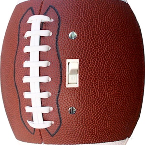 Football shaped Coloriffic wall plates FREE SHIPPING Light Switch,outlet,Duplex,cable,Blank Cover