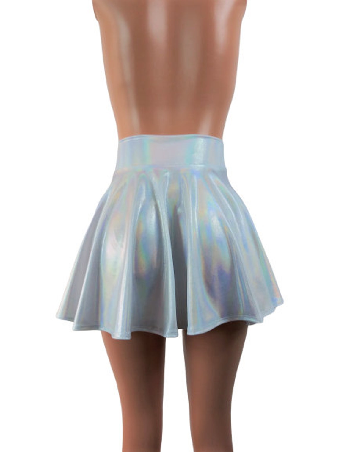 Flash bulb Skater skirt Circle skirt Soft flowing fabric | Etsy
