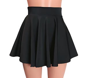 Opal Holographic High Waisted Pencil Mini Skirt