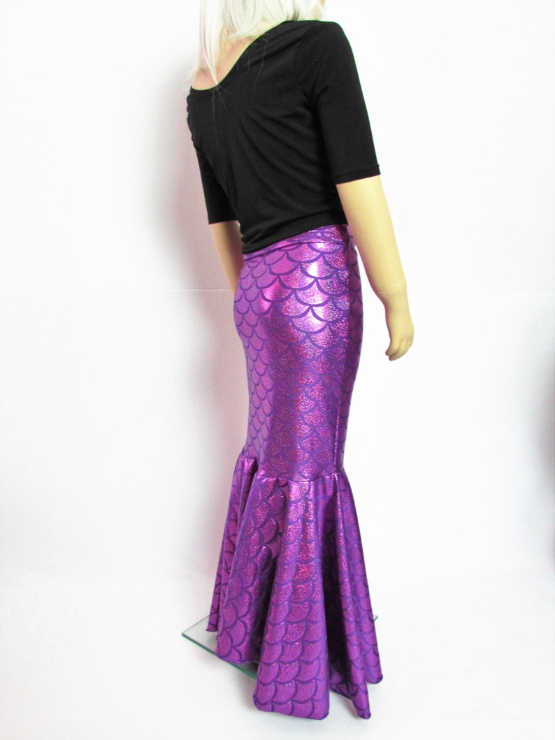 16 Colors Girls Mermaids Skirt Metallic fish tail shimmering Etsy