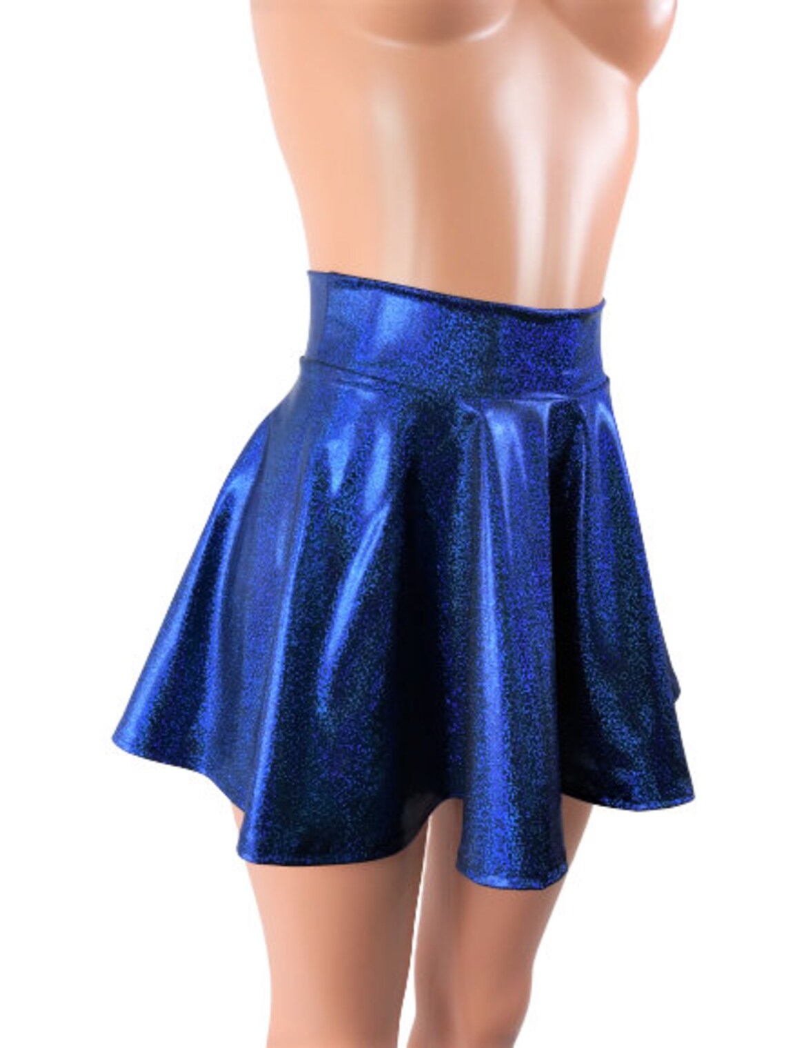 Royal Blue Sparkle Skater Skirt Circle Skirt Comes in - Etsy