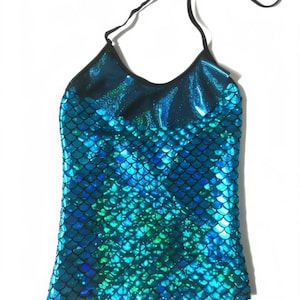 17 Colors! Girls Mermaid Top Childs top Dance Pageants Gymnastics Performance Halloween
