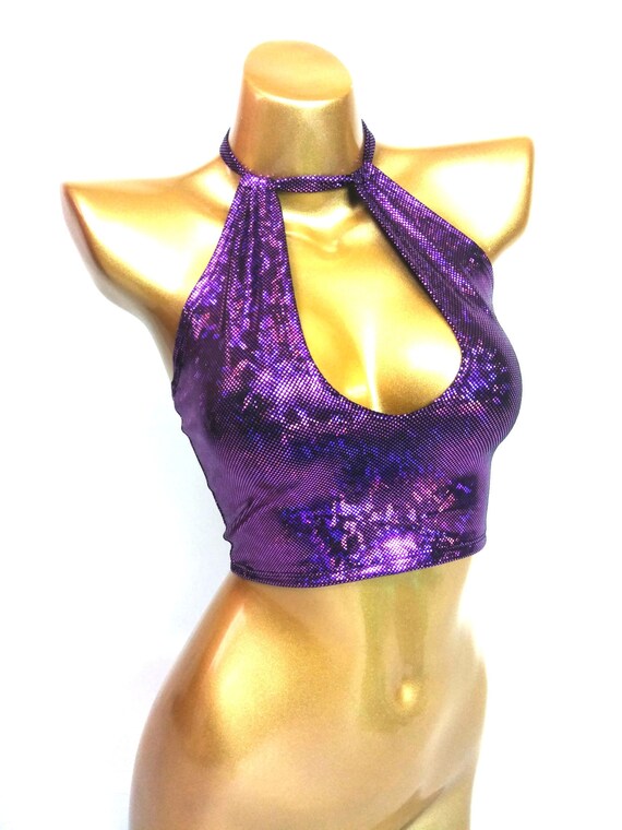 purple rave top