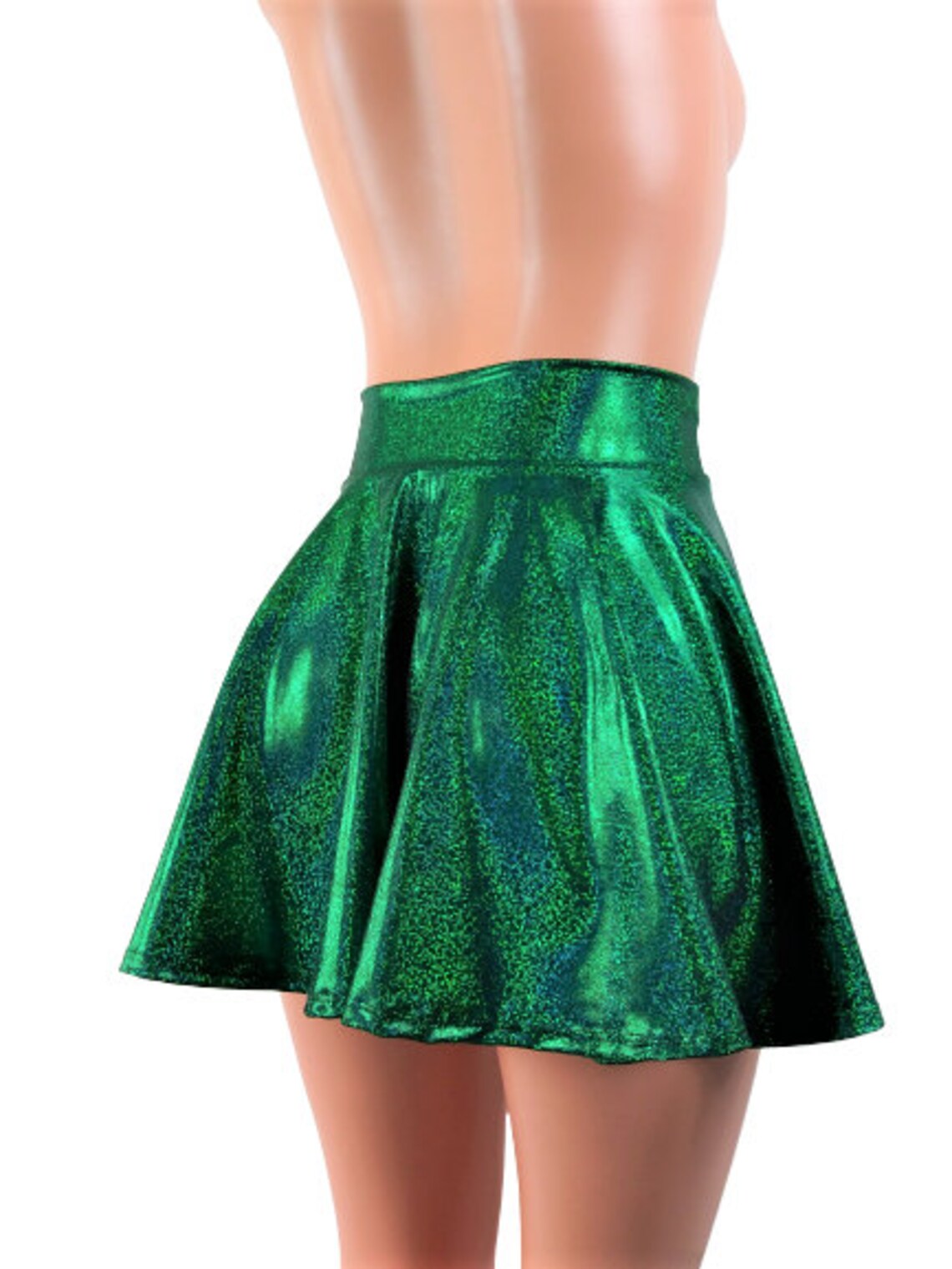Kira Sparkling Skirt Green