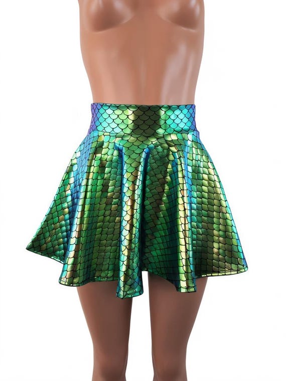 ミニスカート Green Gemstone Poodle Mermaid Skirt Green Gemstone Poodle Mermaid Skirt (NODRESS/ミニスカート