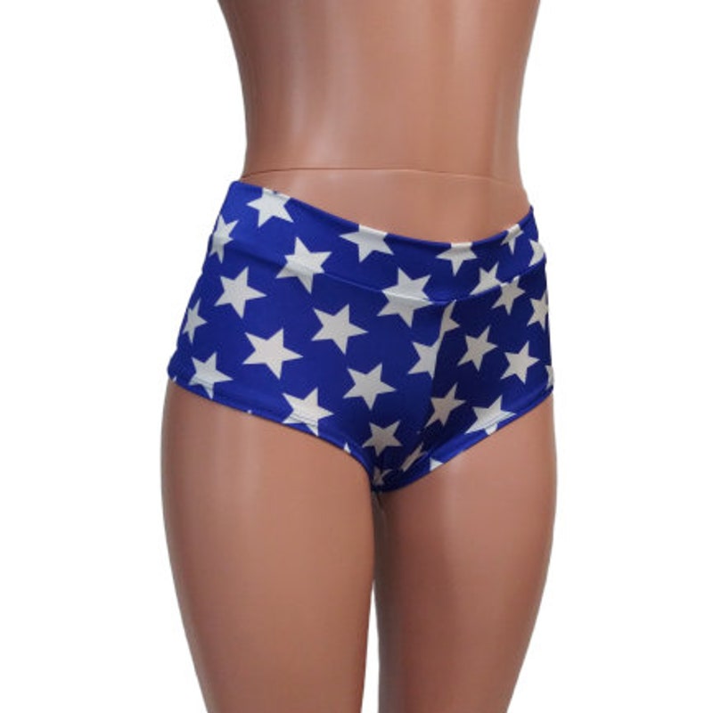 Blue Star Shorts Set