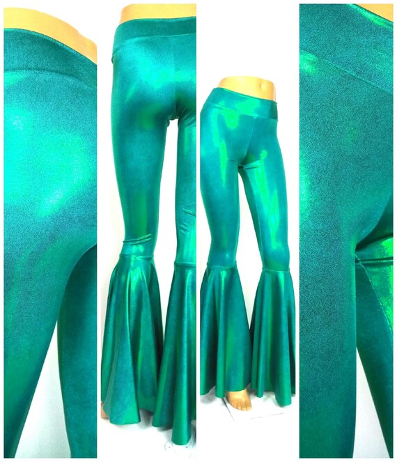 spandex bell bottom pants