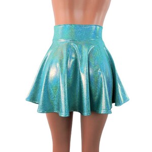Marine Skater Skirt Circle Skirt Soft Sparkling Fabric Comes - Etsy
