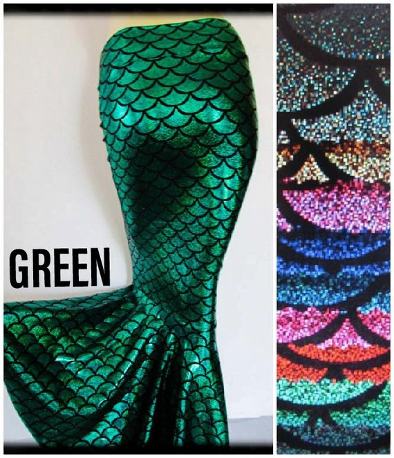 16 Colors Girls Mermaids Skirt Metallic Fish Tail Shimmering Etsy