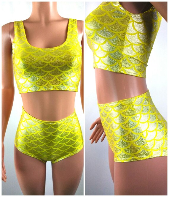 yellow rave top