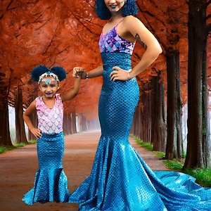 16 Colors! Child&#39;s Mermaid Skirt puddle train in back Fish tail costume, Pageants  Fairy Circle skirt, Metallic