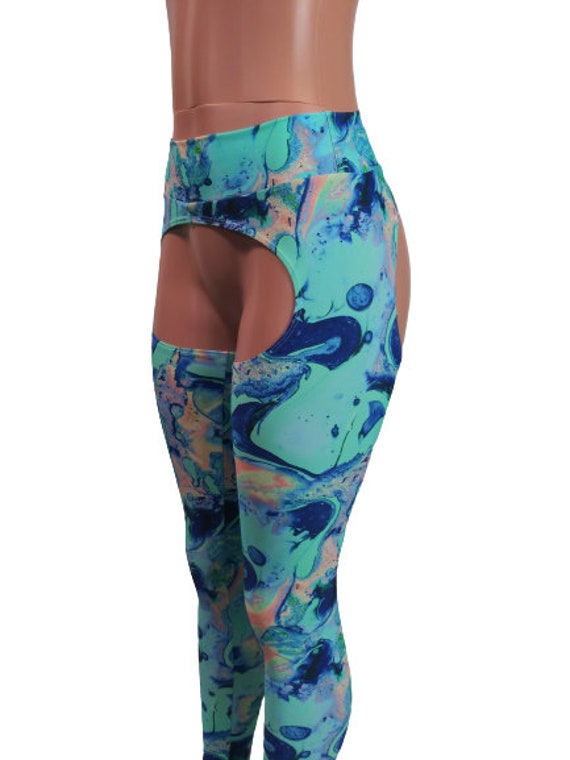 Chaps Leggings Many Prints to Choose Form Festival Party Dance EDC