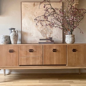 Retro Teak 1960s Nathan Corinthian Sideboard Midcentury - Modern