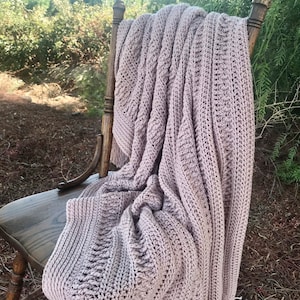 Willowbrook Crochet Afghan Blanket pattern