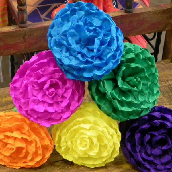 Mexican Paper Flowers Etsy