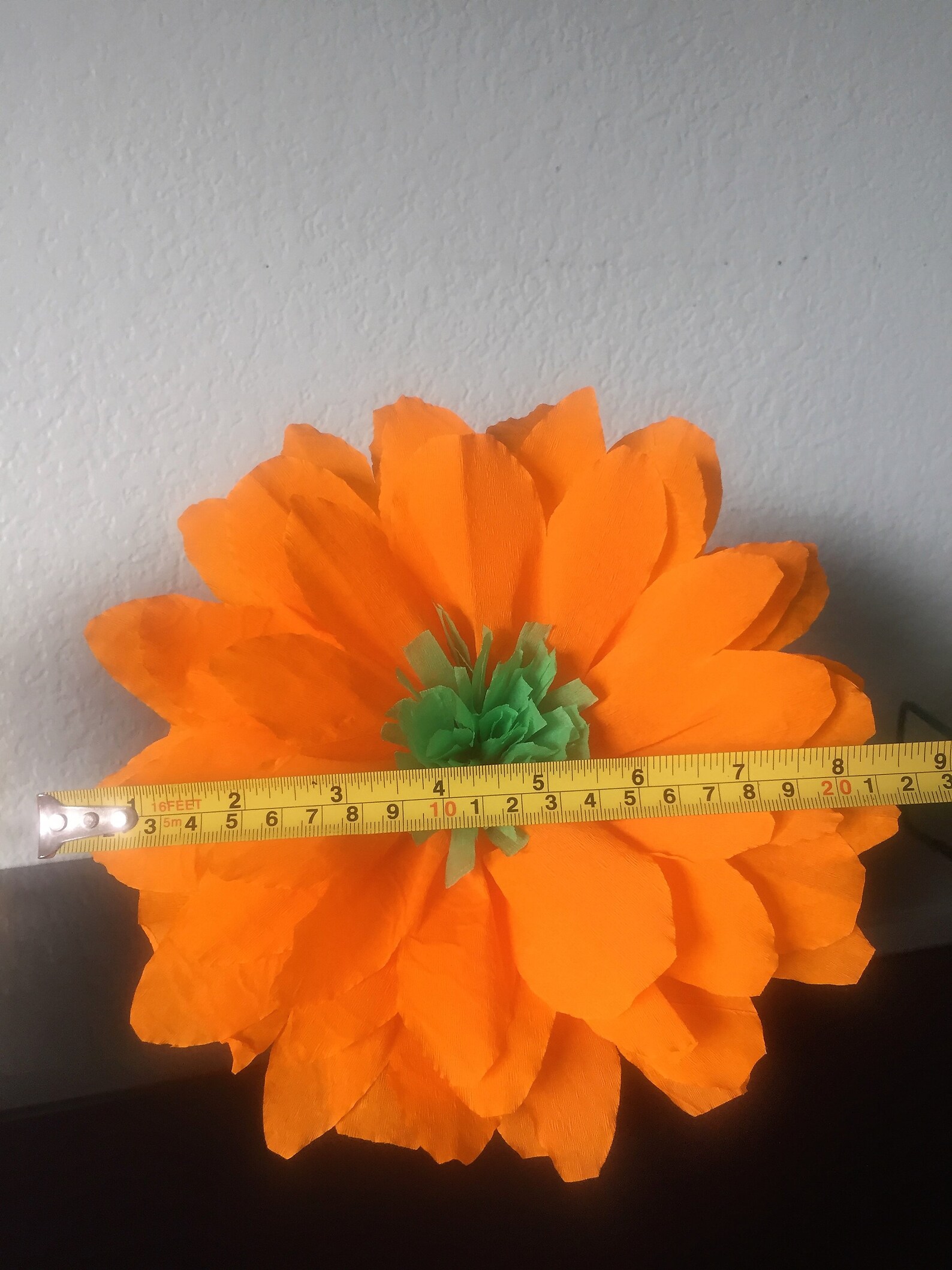 Mexican Crepe Paper Flowers Set of 6 Multicolor. 8 Ea. Etsy